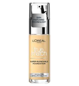 Boots Stack Deal - 3 for 2 and 20% off e.g. L'Oréal Paris True Match Foundation - £7.99 each with code + free click and collect @ Boots