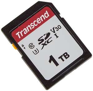Transcend 1TB SDXC Memory Card, UHS-I, V30, 100 MB/s read 85 MB/s write