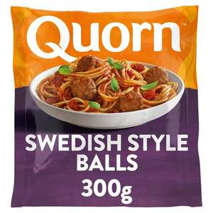 Quorn Vegetarian Swedish Style Balls 300g / Quorn Burgers 300g - Each