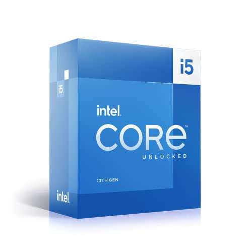 Intel Core i5-13600K Desktop Processor 14 cores (6 P-cores + 8 E-cores) 24M Cache, up to 5.1 GHz £287.99 with voucher @ Amazon