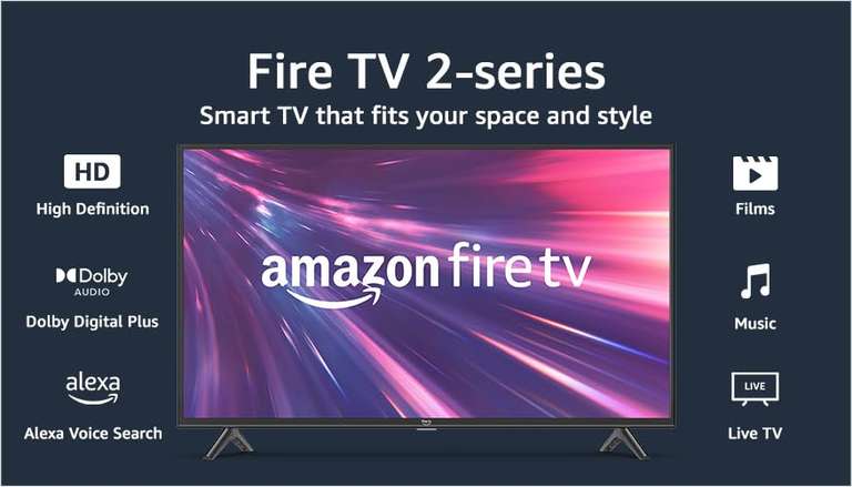 Amazon Fire TV 32-inch 2-Series 720p HD smart TV