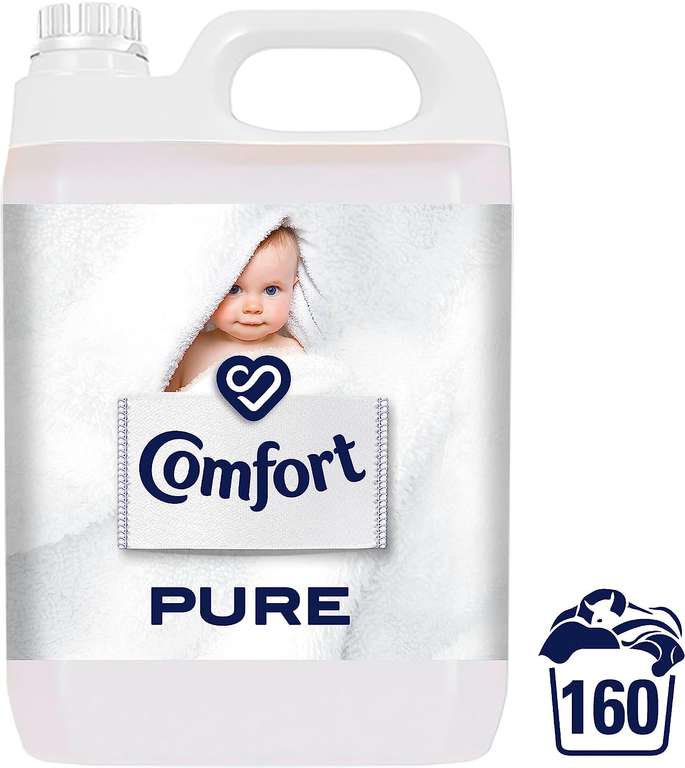 Comfort Pure Fabric Conditioner 160 Wash 5L - £6.18 / £5.63 via Subscribe and Save