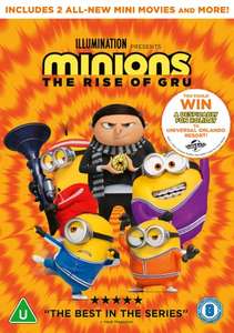Minions: The Rise of Gru [2022] DVD - £4.99 @ Amazon