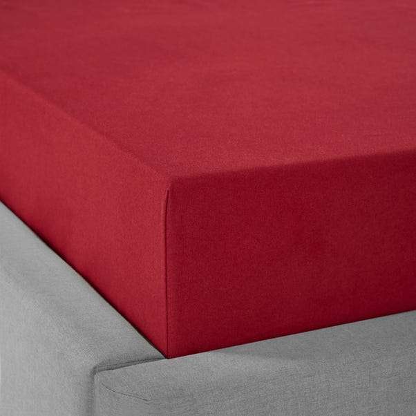 King Size Dorma Brushed Cotton 35cm Fitted Sheet - free C&C