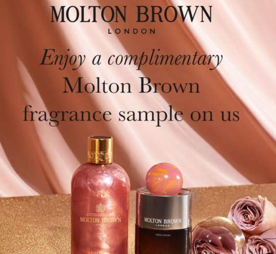 Free Molton Brown Rose Dunes perfume sample