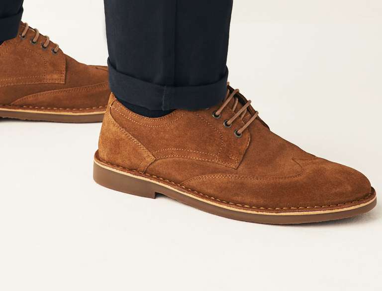 Next Men's Up to 70% off a range of Leather Shoes, Boots & Slippers Further reductions + free click & collect (Prices from £10.50)