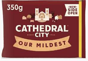 Cathedral City Mild Cheddar 350g - 99p Instore @ Farmfoods (Birkenhead)