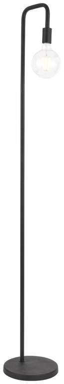 Habitat Rayner Industrial Floor Lamp - Black £21.33 with free click and collect from Argos