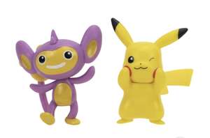 Pokémon Battle Figure 2 - Pack - Pikachu & Aipom £3 + free click and collect @ Smyths