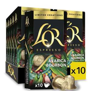 L'OR Espresso Limited Creations Coffee Pods x10 (Total 100 Capsules) dispatched and sold from StormBrew: Coffee Pod Specialists FBA