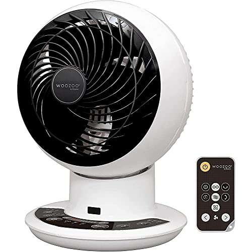 12 3 Speed Oscillating Desk Table Fan Cooling Air Cool Blowing Home Office 30cm by Marko Electrical