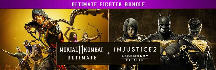 Mortal Kombat 11 Ultimate + Injustice 2 Leg. Edition Bundle (PS4 & PS5)