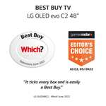 LG OLED48C24LA 48” C2 4K 120Hz OLED (2022) TV + 5 Year Warranty + Sign Up For Free Rewards Member + Codes