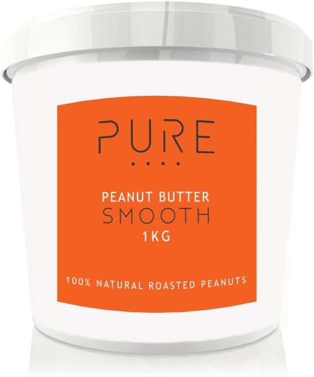 Pure Peanut Butter 1 kg (smooth / crunchy) w/code