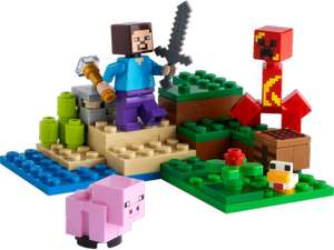 Lego Minecraft The Creeper Ambush instore - Sutton Coldfield