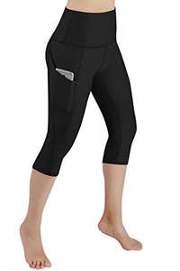 Voqeen Women's High Waist Yoga Pants Capri 3/4 Length sizes S-XL with voucher - YCH_GO FBA
