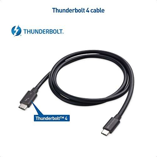 Cable Matters Thunderbolt 4 (Intel Certified) USB C Cable , 240w Charging, 40Gbps 0.8m £22.99 Dispatches from Amazon Sold by Cable Matters