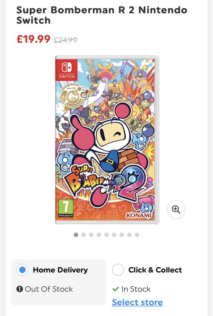 Super Bomberman R on Nintendo Switch gets another generous free update