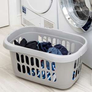 Recycled Plastic 48L Hipster Laundry Basket - £2 (Free Click and Collect) @ Dunelm