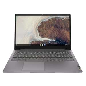 Lenovo IdeaPad 3 15.6 inch FHD Chromebook Laptop - (Intel Pentium Silver N6000, 4 GB RAM, 64GB eMMC, Chrome OS) - Arctic Grey £199 @ Amazon