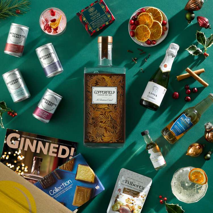 Craft Gin Club Welcome Box for £16.80 with New Customers offer code @ Craft Gin Club