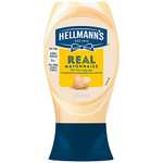Hellmann's Real Mayonnaise mayo made with 100% free-range eggs perfect for sandwiches 250 ml - 95p / 85p S&S