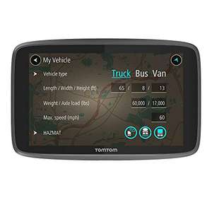 TomTom Truck Sat Nav GO Professional 620 with European Maps and Traffic Services (via Smartphone) £259.95 at Amazon