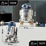 LEGO Star Wars R2-D2 Droid Building Set for Adults, Collectible Display Model with Luke Skywalker’s Lightsaber 75308 age 18+