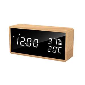 Flysocks Alarm Clock Adjustable Brightness & USB Charging - £13.00 @ Amazon