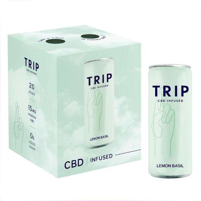 4 x TRIP CBD Infused Cans All Flavours £5 (Effectively £2 after claiming £3 cashback via the GreenJinn app with your receipt) @ Asda