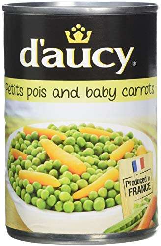 D'aucy Peas and Carrots Very Fine, 400g x 6 (Temporarily OOS)