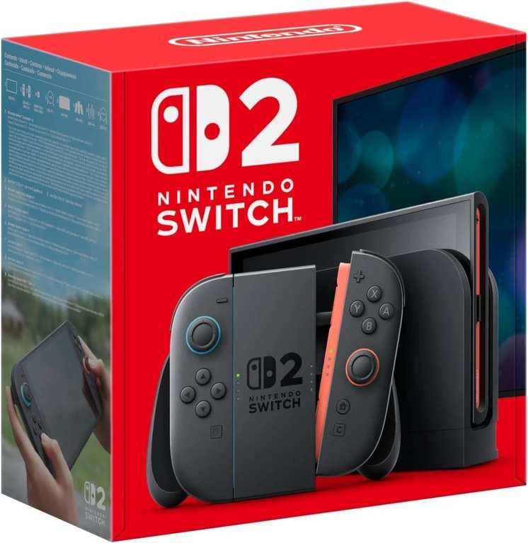 NINTENDO Switch 2 Console With Joy-Con 2 - Black - New Sealed - Sold by Royal tech World