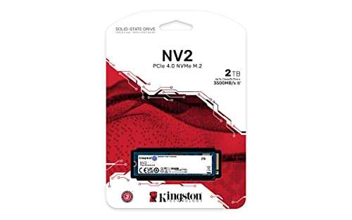 Kingston NV2 NVMe PCIe 4.0 Internal SSD 2TB M.2 2280 -SNV2S/2000G - kayz goods FBA