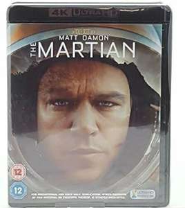 The Martian [4K Ultra HD Blu-ray] Used £4.75 @ World of books eBay