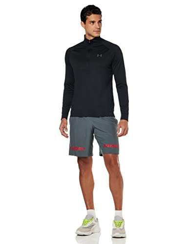 Under Armour Tech 2.0 Half Zip Men's Workout Long Sleeve Shirt (S/M/XL/XXL) - Black - £16.50 @ Amazon