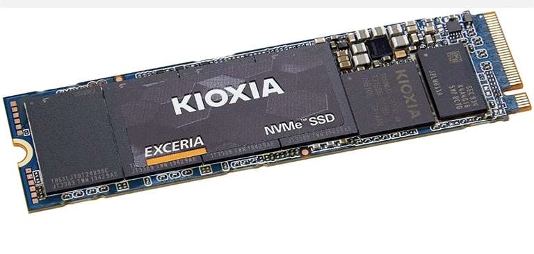 500GB - Kioxia Exceria M.2 2280 NVMe PCIe Gen 3x4 TLC SSD w/Dram Cache (up to 1700/1600MB/s R/W) £25.59 Using Code @ Gadgetry_ltd/ eBay