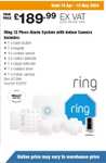 Ring 12pc Alarm Starter Kit Including Outdoor Siren with Indoor Camera - Instore