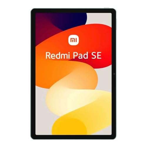 Xiaomi Redmi Pad SE 11" 8GB/256GB Wi-Fi Green (Mint Green) Tablet - Sold By Amazon EU
