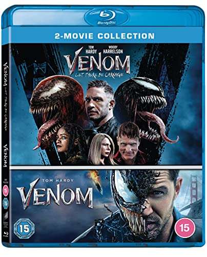 Venom 1&2: (2018) & Let There Be Carnage [Blu-ray] [2021] £7.99 @ Amazon