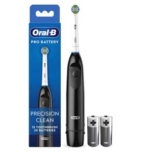Oral-B Pro Battery Toothbrush, 2 Batteries Included + £1.50 C&C
