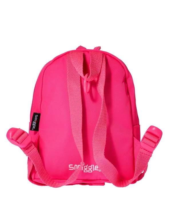 neon pink mini backpack