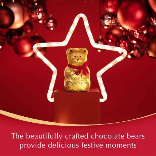 Lindt Teddy 3D Milk Chocolate Christmas Advent Calendar 2022, Extra Large Selection of 24 Finest Lindt Milk Chocolate 310g - £7.50 @ Amazon