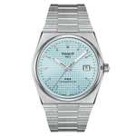 Tissot PRX Powermatic 80 40mm Ice Blue Dial Bracelet Watch