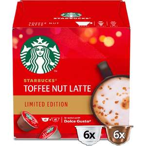 Starbucks Toffee Nut Latte for Dolce Gusto, Clubcard Price