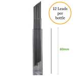 144 x 0.5mm Pencil Lead Refills | HB | 12 Tubes Containing 12 Leads Each - Sold by 12PA FBA