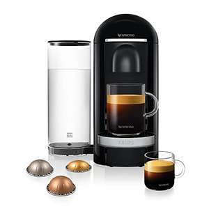Nespresso Vertuo Plus XN900840 Coffee Machine by Krups, Black & Chrome - £69.99 @ Amazon - Claim FREE Nespresso Vertuo Capsules