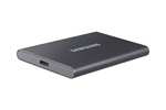 Samsung T7 Portable SSD - 2 TB - USB 3.2 Gen.2 External SSD Titanium Grey - £94.89 Prime Exclusive Deal @ Amazon
