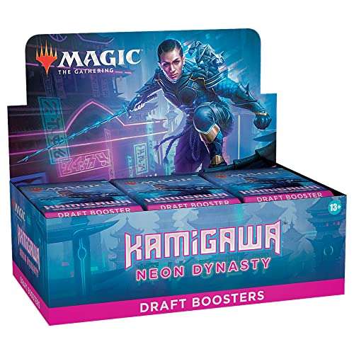 30% off Magic The Gathering Kamigawa: Neon Dynasty Draft Booster Box, 36 Packs £92.05 @ Amazon