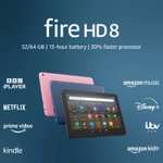 Amazon All-new Fire HD8 Tablet 32GB 12th Gen (2022 Release) &Tablet Case Voucher £74.91 Delivered (If new use code FIVE4U for £5 off) @ QVC