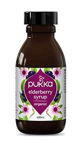 Pukka Herbs Elderberry Syrup Organic Herbal Supplement, with Manuka Honey, Ginger & Thyme - £8.99 (+£4.49 Non-Prime) @ Amazon